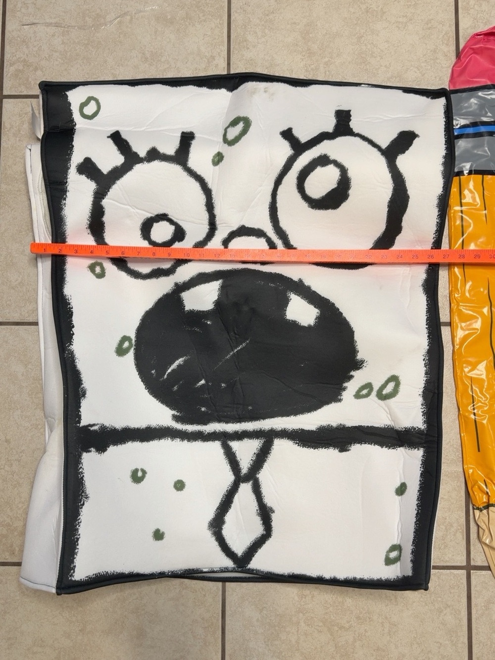 Spirit Halloween SpongeBob DoodleBob Costume Adult One Size - Picture 5 of 7